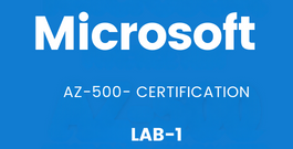 AZ-500: Lab-1 Configure app security features lab093